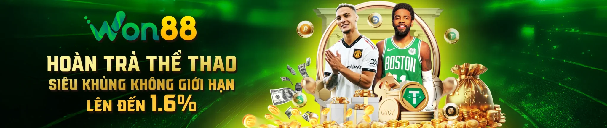 Banner khuyến mãi Won88