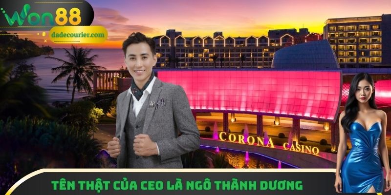 CEO Won88 - Đại Diện Pháp Lý, Điều Hành Nhà Cái Hot Nhất Châu Á 1 CEO Won88 tên thật là Ngô Thành Dương