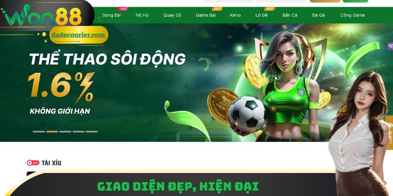 Won88 ⭐️ Won88.Com Nhà cái hàng đầu - Thương hiệu đỉnh cao 5 Bố cục dễ sử dụng cho cả tân thủ và cao thủ