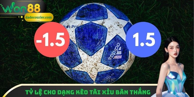 Tỷ lệ kèo tài xỉu bàn thắng
